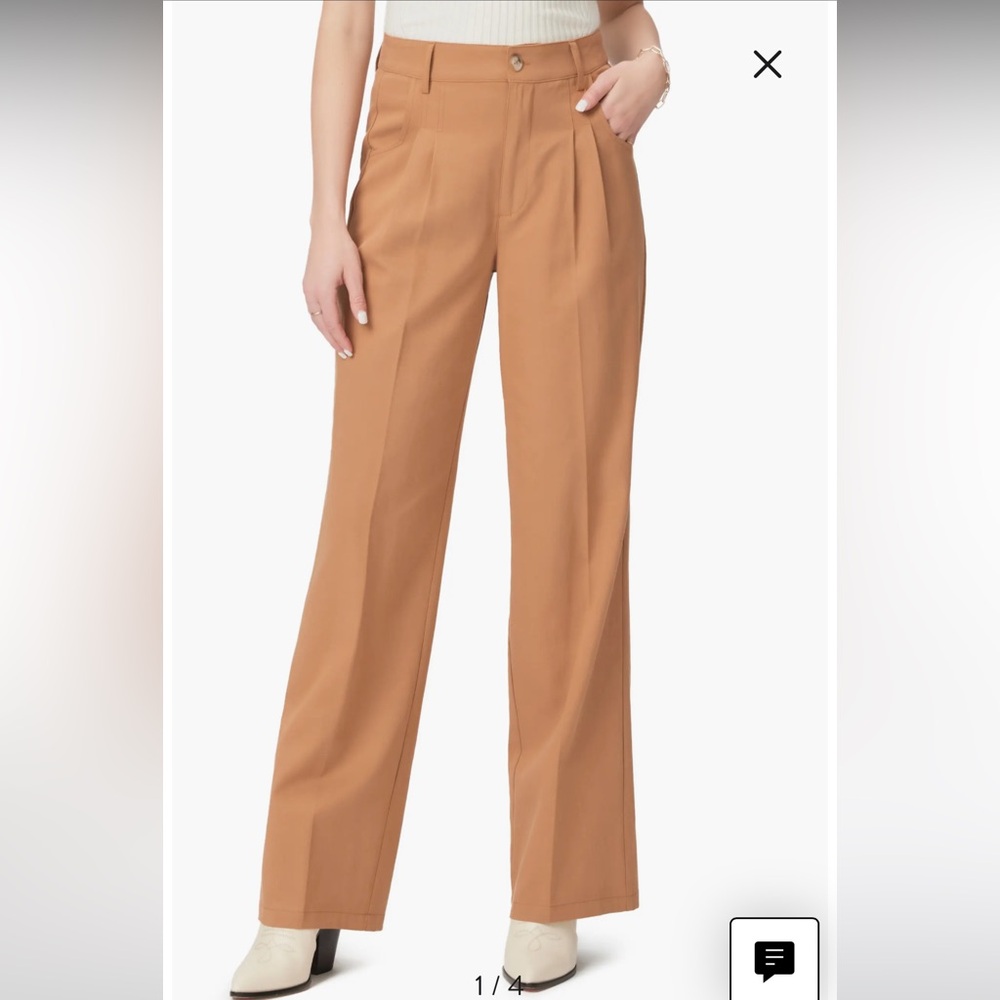 Paige Merano Pleated Straight Leg Pants size 6
